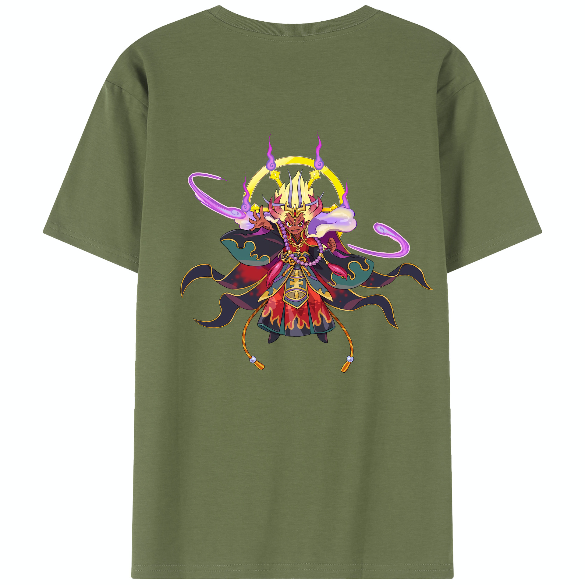 （画像用） 妖怪ウォッチ Yo-kai Watch 綿100％半袖Tシャツ（背面プリント）
